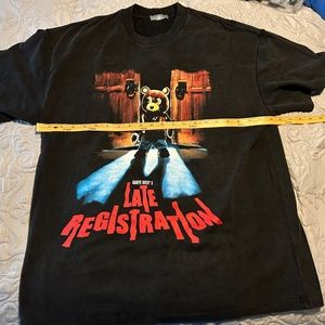 Kanye west tour graphic shirt